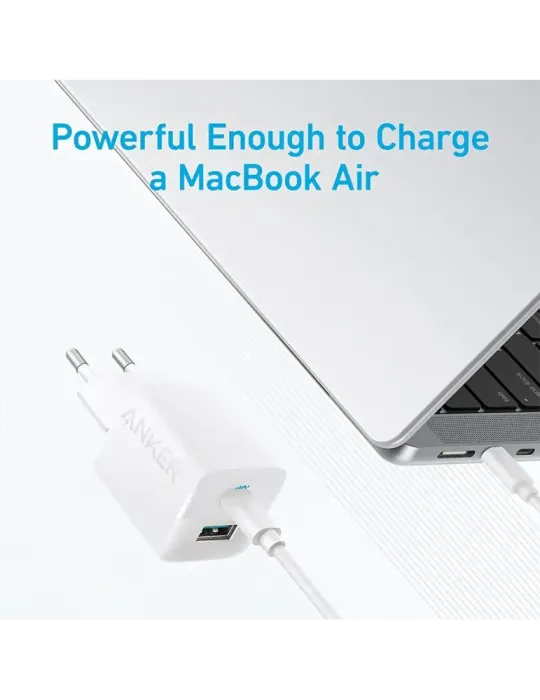 Anker - Cargador USB - Potencia 33W - Carga rápida - Salidas USB-C, US