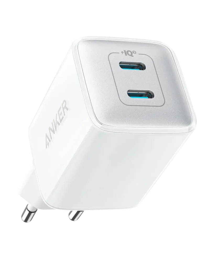 Anker - Cargador USB - Potencia 40W - Carga rápida - Salidas 2x USB-C