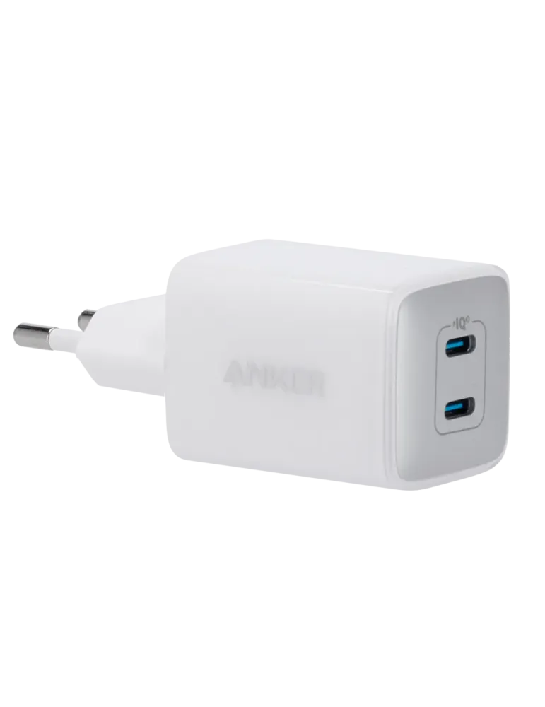 Anker - Cargador USB - Potencia 40W - Carga rápida - Salidas 2x USB-C