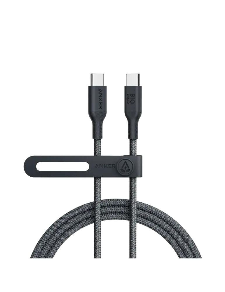 Anker - Cable USB2.0 - USB-C a USB-C - Cable de Bio-Nylon trenzado - L