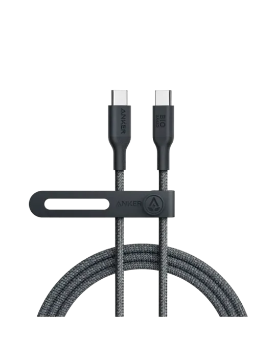 Anker - Cable USB2.0 - USB-C a USB-C - Cable de Bio-Nylon trenzado - L