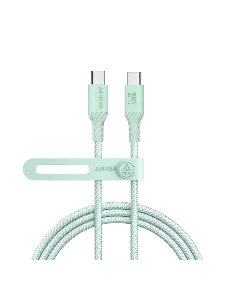 Anker - Cable USB2.0 - USB-C a USB-C - Cable de Bio-Nylon trenzado - L