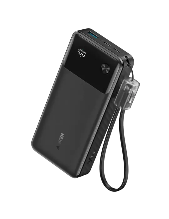 Anker Power bank con pantalla - Capacidad 20000mAh - Entradas 2x USB-C