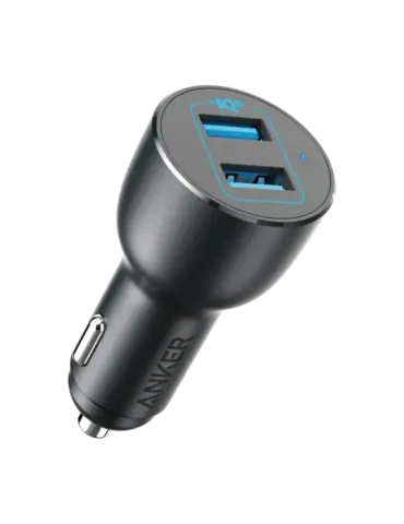 Anker - Mechero coche de metal - Potencia 36W - Carga rápida 18W | Tec