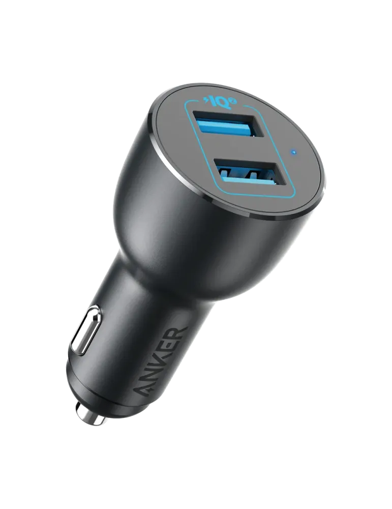 Anker - Mechero coche de metal - Potencia 36W - Carga rápida 18W | Tec