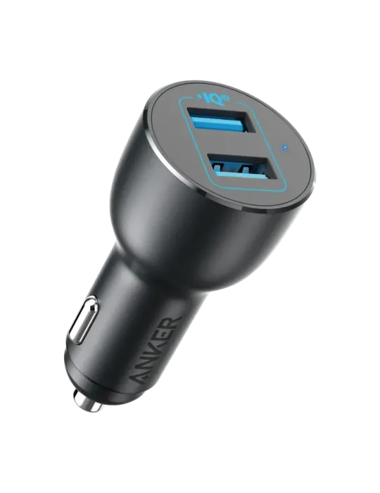 Anker - Mechero coche de metal - Potencia 36W - Carga rápida 18W | Tec