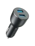 Anker - Mechero coche de metal - Potencia 36W - Carga rápida 18W | Tec