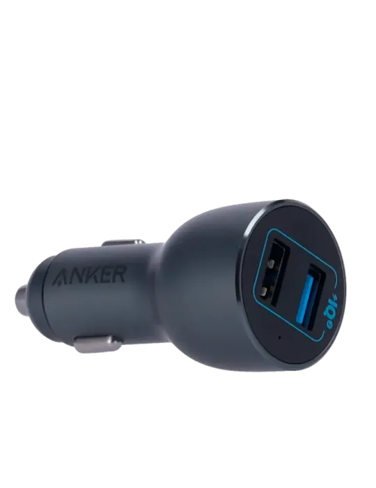 Anker - Mechero coche de metal - Potencia 36W - Carga rápida 18W | Tec