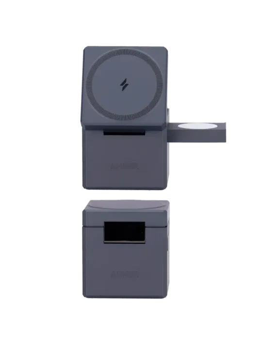 Anker - Cargador inalámbrico 3 en 1 - Tecnología Magsafe - Carga rápid