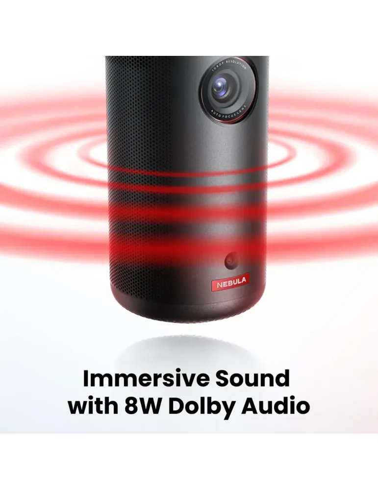Nebula Capsule 3 Proyector 1080p - Conexion WiFi / SO Google TV - Lumi