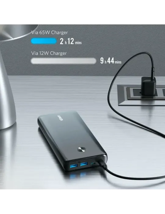 Anker Power bank con LEDs de carga - Capacidad 25600mAh - Entrada USB-