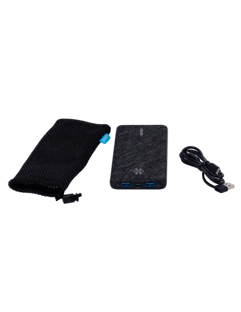 Anker Power bank con LEDs de carga - Capacidad 10000mAh - Entradas USB