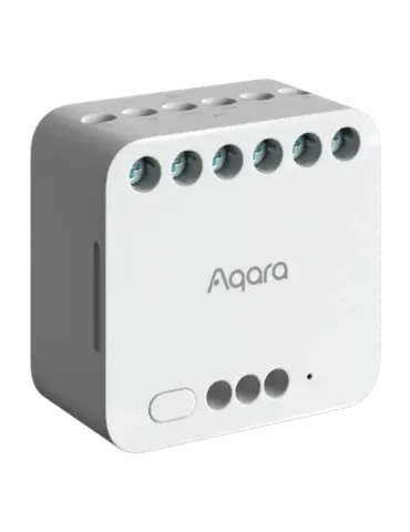 Aqara Módulo Relé Doble T2 - Zigbee 3.0 / Matter over Zigbee - Control
