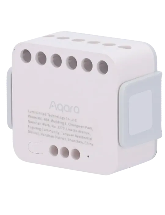 Aqara Módulo Relé Doble T2 - Zigbee 3.0 / Matter over Zigbee - Control