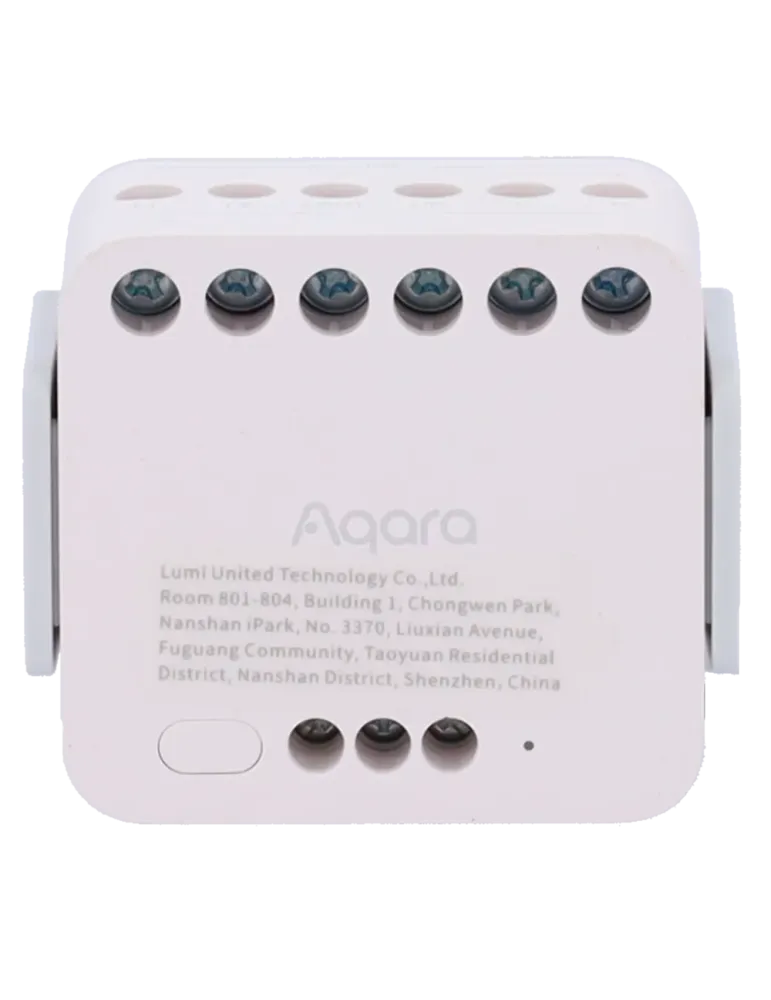 Aqara Módulo Relé Doble T2 - Zigbee 3.0 / Matter over Zigbee - Control