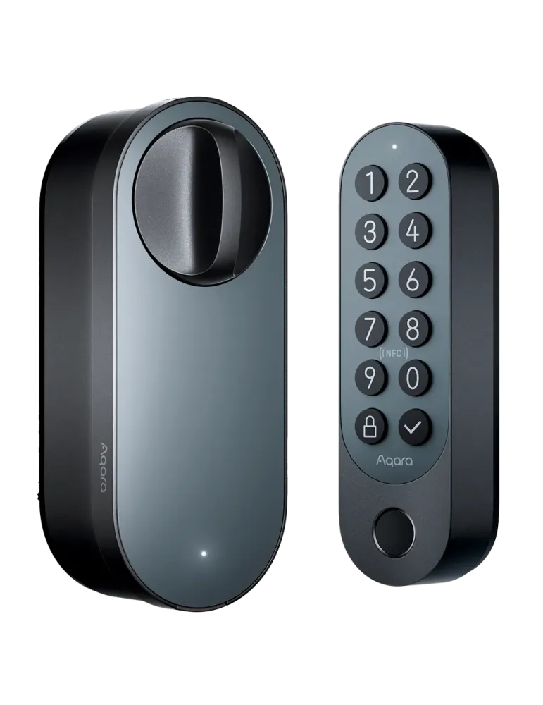 Aqara Cerradura inteligente U200 Negro - Matter over Thread / Bluetoot