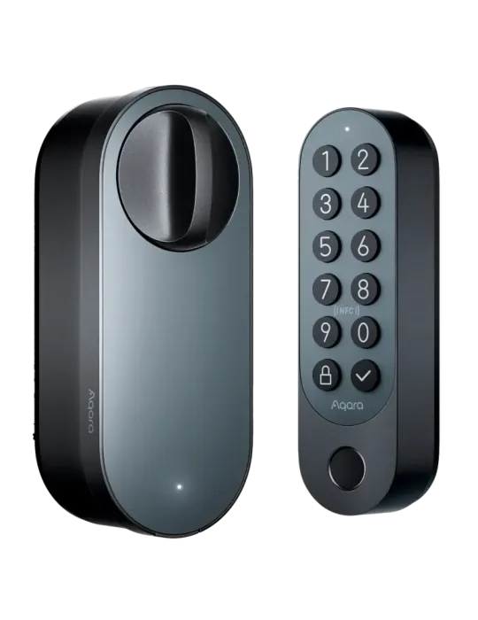 Aqara Cerradura inteligente U200 Negro - Matter over Thread / Bluetoot