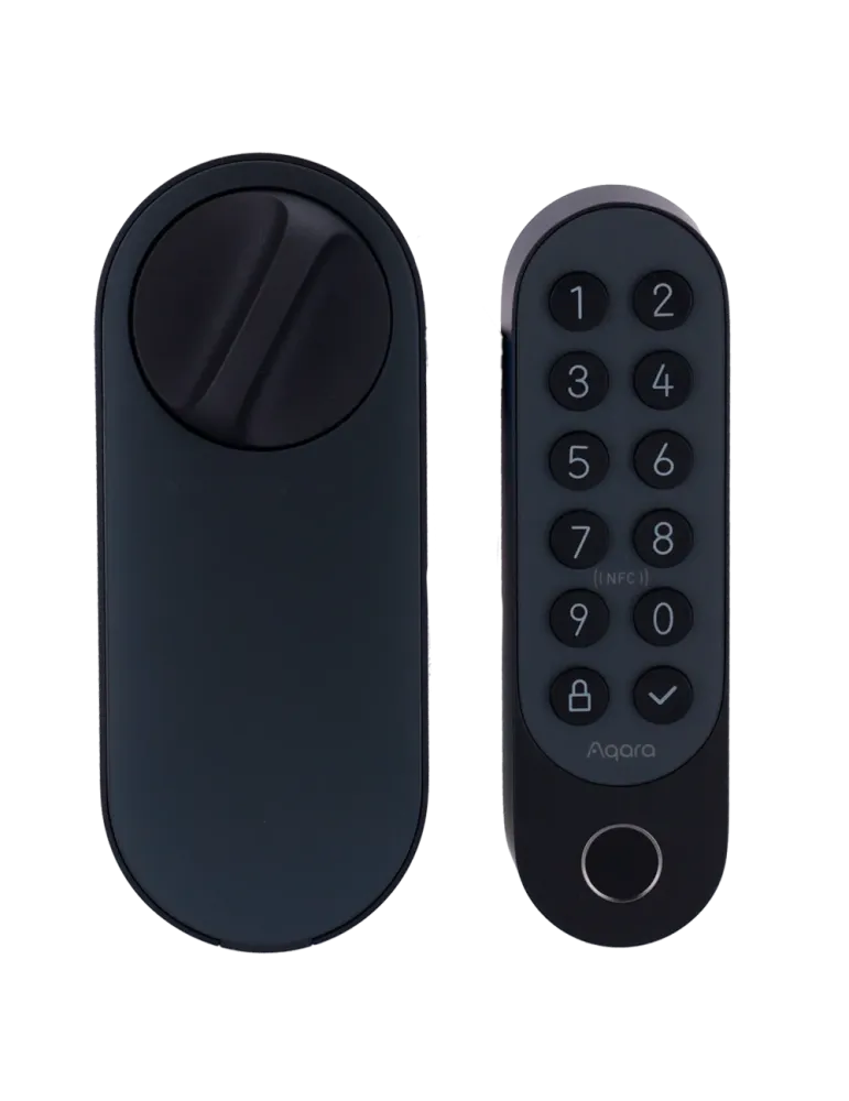 Aqara Cerradura inteligente U200 Negro - Matter over Thread / Bluetoot