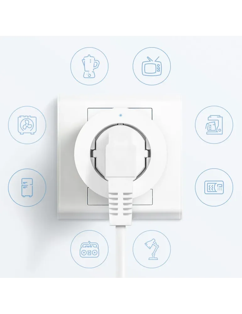 Aqara Enchufe Inteligente EU - Zigbee 3.0 - Requiere AQARA HUB - Medid