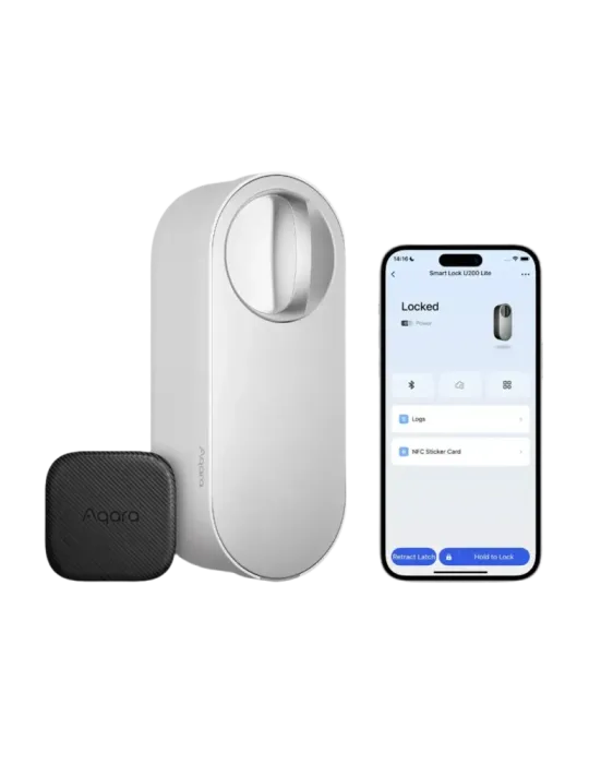 Aqara Cerradura inteligente U200 Lite Blanco - Matter over Thread / Bl
