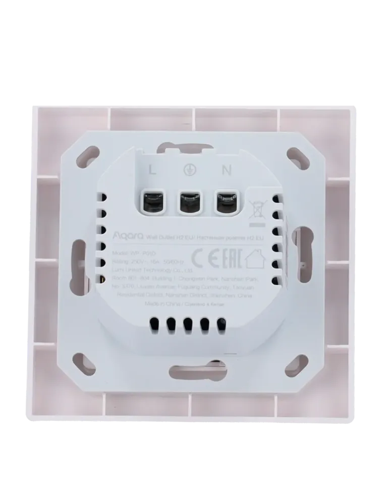 Aqara Enchufe Pared H2 - Zigbee 3.0 - Matter over Zigbee - Protección