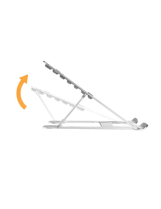 MARCA BLANCA Soporte plegable para portátil - Peso soportado 5 Kg