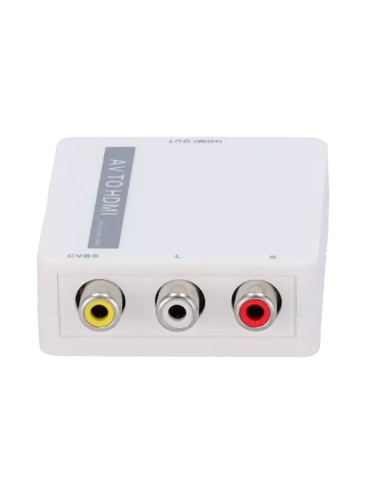MARCA BLANCA Convertidor AV a HDMI - 1 entrada AV - 1 salida HDMI - Re
