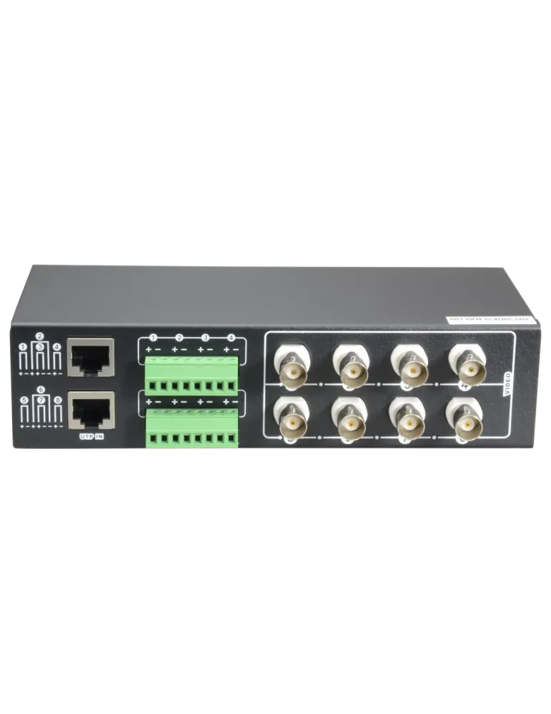 MARCA BLANCA Video Balun 4N1 (HDTVI, HDCVI, AHD y CVBS) - 8 canales pa