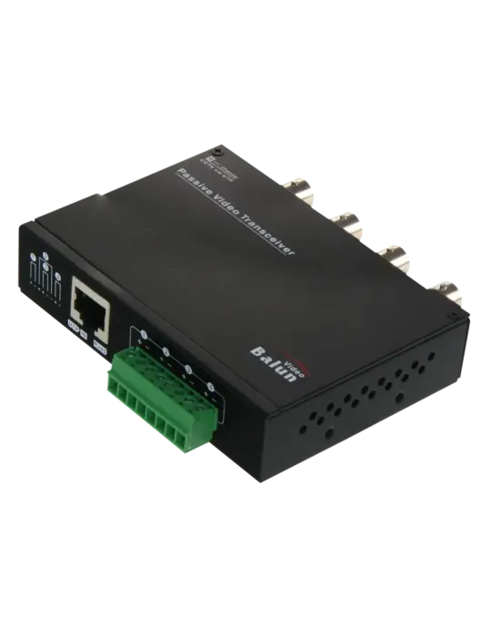 MARCA BLANCA Video Balun para HDTVI / HDCVI / AHD /CVBS - 4 canales pa