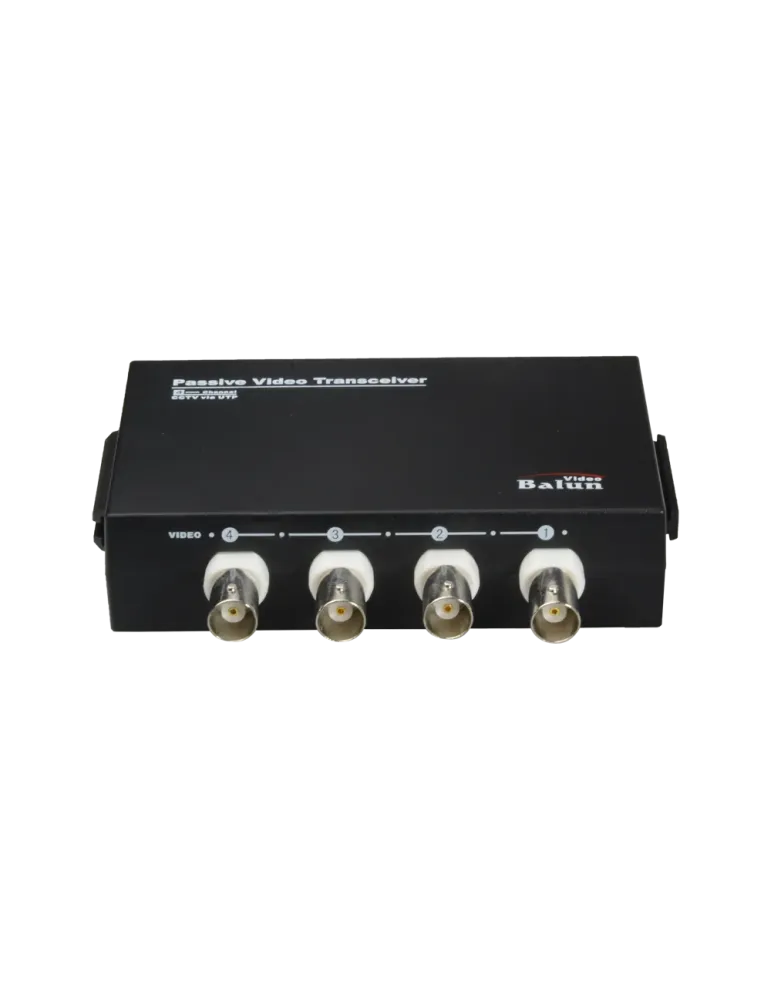MARCA BLANCA Video Balun para HDTVI / HDCVI / AHD /CVBS - 4 canales pa