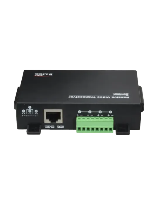 MARCA BLANCA Video Balun para HDTVI / HDCVI / AHD /CVBS - 4 canales pa