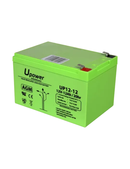 MASTER BATTERY Upower - Batería recargable - Tecnología plomo ácido AG