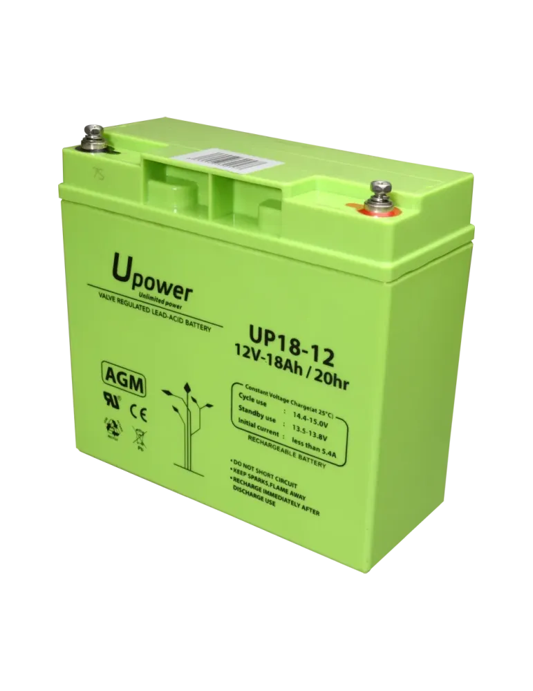 MASTER BATTERY Upower - Batería recargable - Tecnología plomo ácido AG