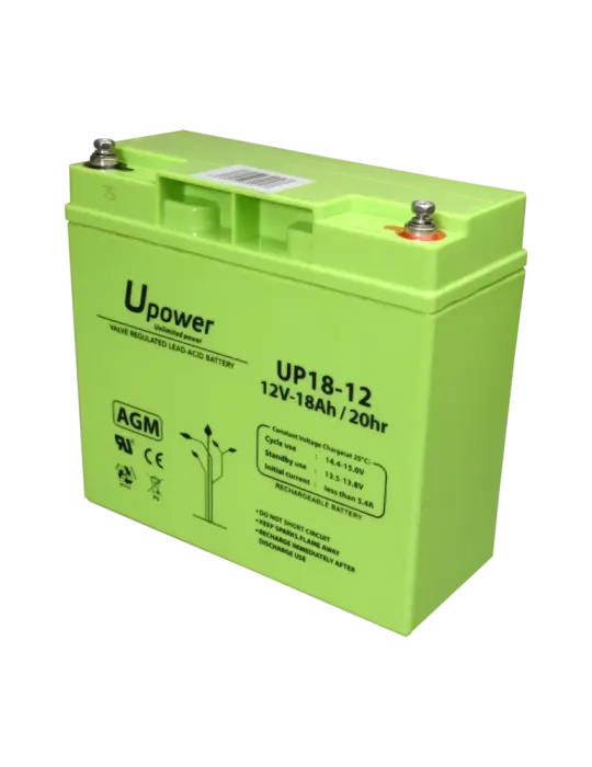 MASTER BATTERY Upower - Batería recargable - Tecnología plomo ácido AG
