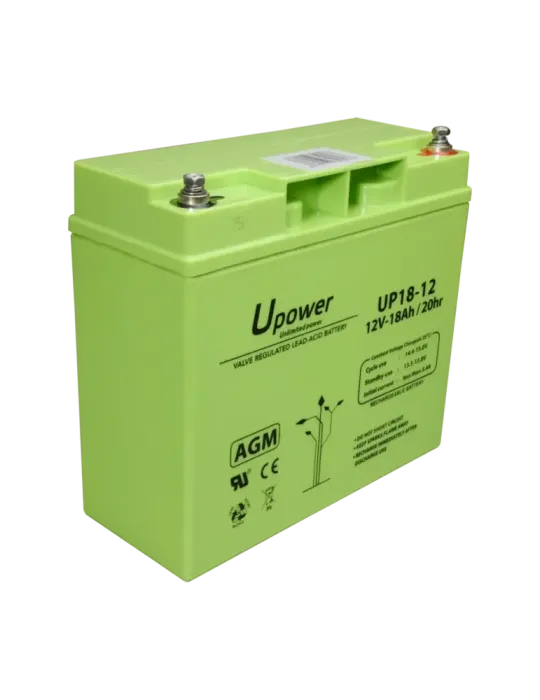 MASTER BATTERY Upower - Batería recargable - Tecnología plomo ácido AG