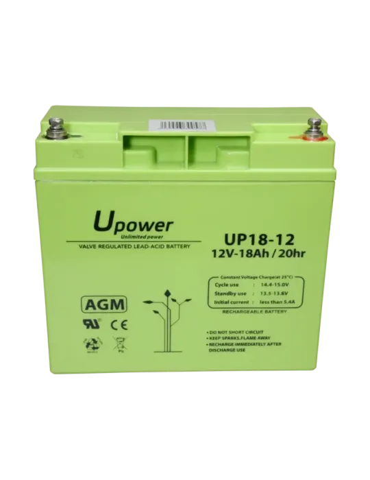 MASTER BATTERY Upower - Batería recargable - Tecnología plomo ácido AG