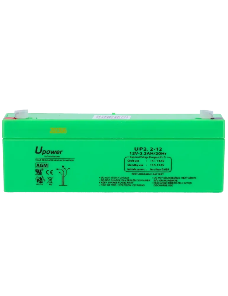 MASTER BATTERY Upower - Batería recargable - Tecnología plomo ácido AG