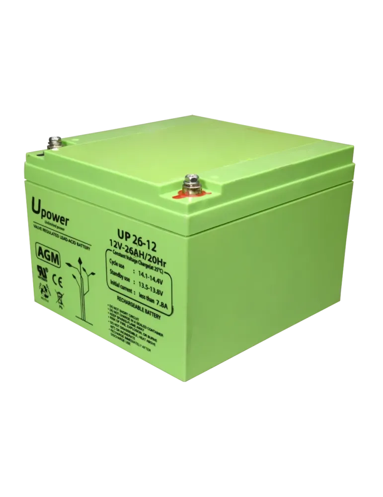 MASTER BATTERY Upower - Batería recargable - Tecnología plomo ácido AG