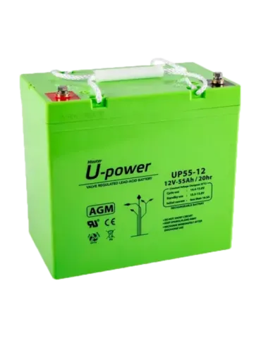 MASTER BATTERY Upower - Batería recargable - Tecnología plomo ácido AG