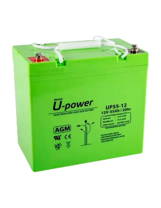 MASTER BATTERY Upower - Batería recargable - Tecnología plomo ácido AG
