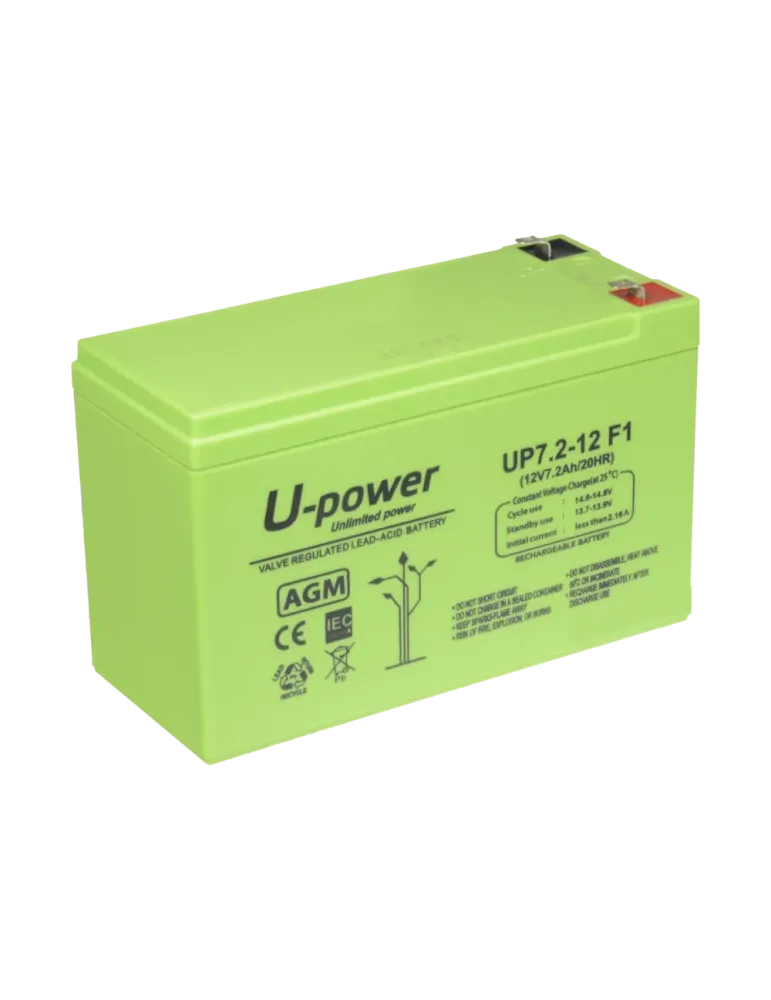 MASTER BATTERY Upower - Batería recargable - Tecnología plomo ácido AG