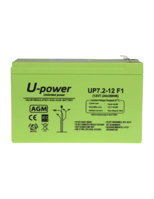MASTER BATTERY Upower - Batería recargable - Tecnología plomo ácido AG