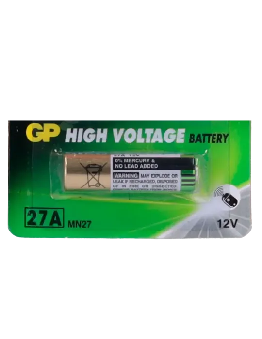 MASTER BATTERY GP - Pila 27A | GP27a | MN27 | G27A | A27 | L828 - Volt