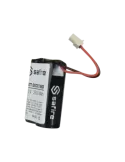 Safire - Pack de pilas CR17450 / 4/5A / CR8L - En retráctil con conect