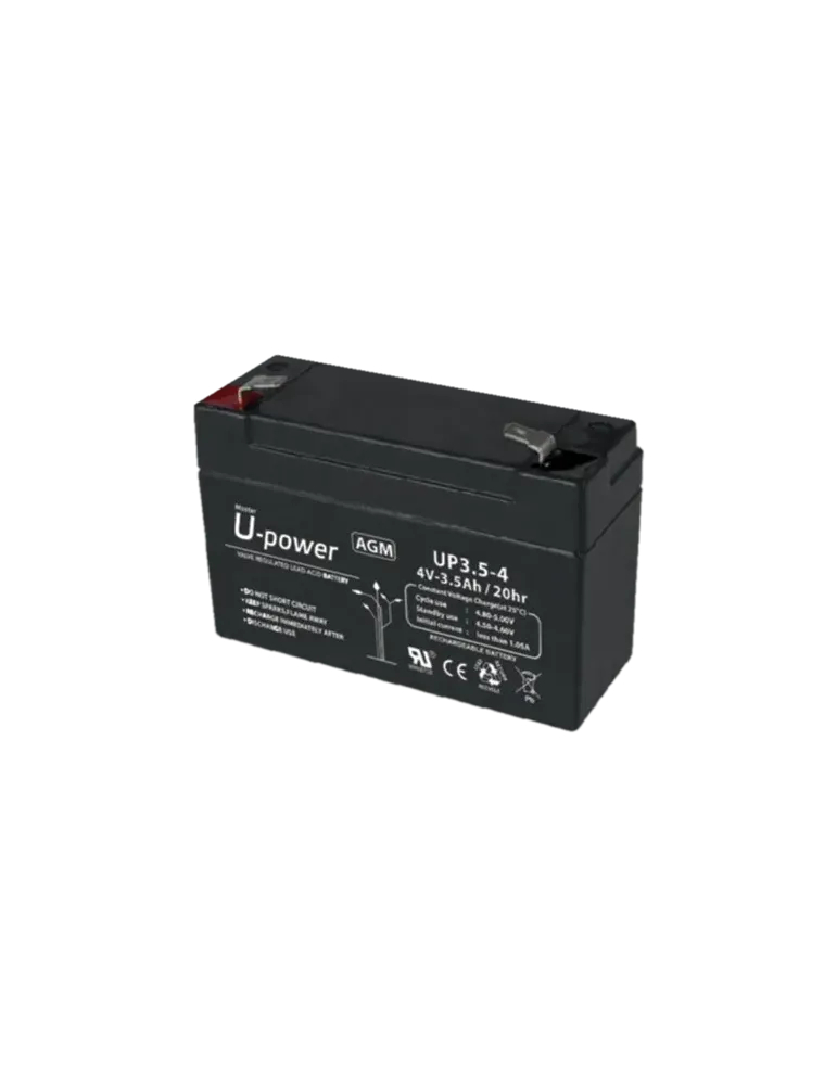 MASTER BATTERY Upower - Batería recargable - Tecnología plomo ácido AG