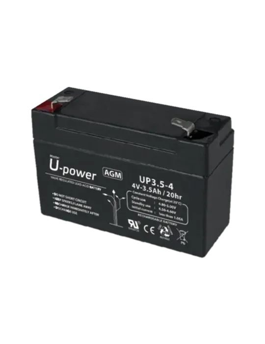MASTER BATTERY Upower - Batería recargable - Tecnología plomo ácido AG