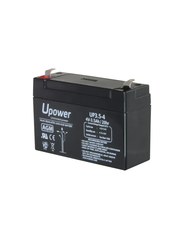 MASTER BATTERY Upower - Batería recargable - Tecnología plomo ácido AG