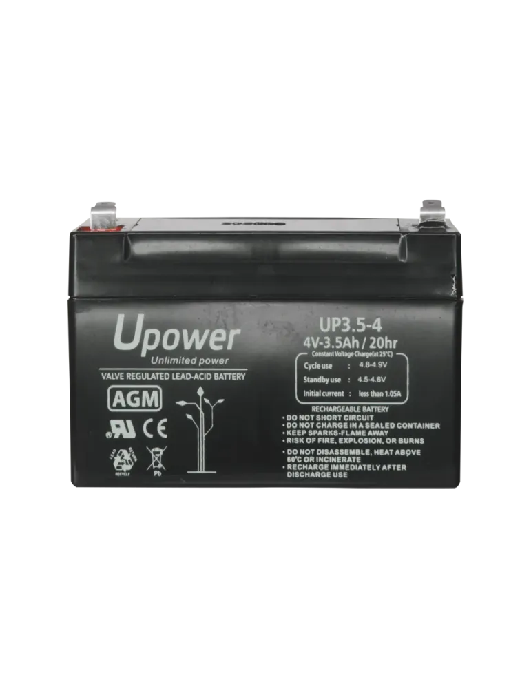 MASTER BATTERY Upower - Batería recargable - Tecnología plomo ácido AG