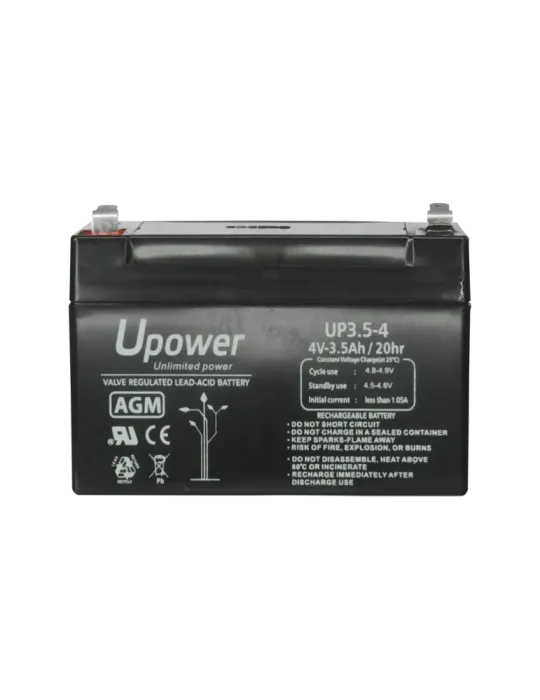 MASTER BATTERY Upower - Batería recargable - Tecnología plomo ácido AG