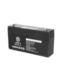 SAFIRE Batería recargable - Tecnología plomo ácido AGM - Voltaje 6 V -